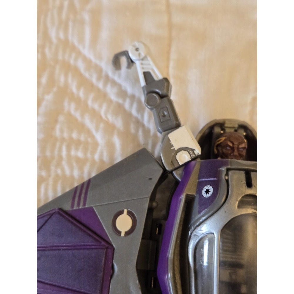 2005 Star Wars Mace Windu Transformer LFL Purple Gray - Picture 11 of 12